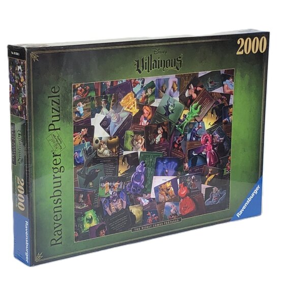 New sealed Ravensburger 2000pcs Puzzle-Disney Villainous: All Villains - Picture 9 of 13